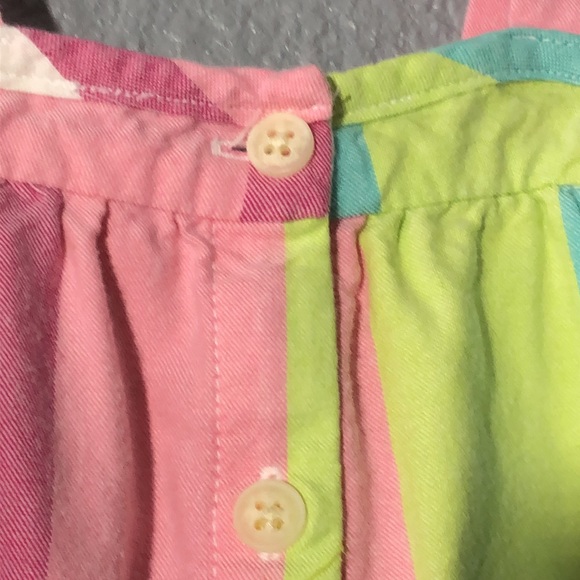 CLEARANCE 5 for $20 SALE Baby Gap pastel color block striped summer dress - Picture 3 of 7